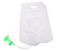 Healeved Borsa da Doccia Facile da Piegare per Anziani e Donne Incinte in Pvc Film e Portatile 10l in Pvc Film e, Lavacapelli per Uso a Riposo