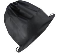 Healeved Borsa per Casco Coulisse Nero in Poliestere e Nylon | Bici e Sci, Ripone Casco quando Non Serve, Aiuta Contro Graffi e Segni, Chiusura Facile