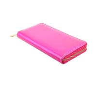 Healeved Borsello a Mano Olografico Donna con Zip, Organizer per Carte in Pvc e Poliestere, Design Piatto e Aspetto Raffinato per Cena e Festa
