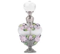 Healeved Bottiglia da Viaggio Vintage 5 Ml in Vetro Smaltato Contenitore Ricaricabile per Olio Essenziale e Aromaterapia Portatile Leggero Design Antico per Uso Quotidiano