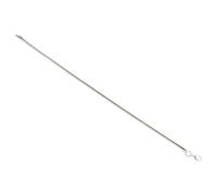 Healeved Bracciale Donna Argento Placcato S925 Catena a Serpente Sottile Design Liscio, Leggero e Resistente, Accessorio Elegante per Uso Quotidiano e Regali Speciali in Confezione Regalo