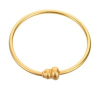 Healeved Braccialetto Donna in Stile Cinese Forma di Zucca in Rame Oro, Bracciale Elegante e Confortevole Significato Simbolico di Buona Fortuna