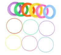 Healeved Braccialetto Elastico Regolabile in Gelatina Elastici Per Gioielli Al Neon Per Donne Braccialetti in Silicone Per Feste Da Indossare Tutti I Giorni