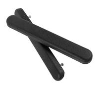 Healeved Braccioli Anti-scivolo in Abs per Sedia a Rotelle - Coppia di Ricambi 22,5 Cm - Supporto Confortevole e Protezione per Uso Quotidiano su Sedie Girevoli da Scrivania