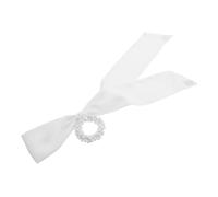 Healeved Bridal Hairband With Long Bow Soft Breathable Wedding Hair Accessory For Brides And Bridesmaids Elegant Headpiece For Wedding Day And Engagement