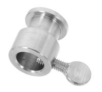 Healeved Bushing per Girarrosto in Acciaio Inox Argento per Barbecue | Rotazione Fluida e Supporto Stabile, Accessorio per Grigliata, Collare Rotante Uso Semplice