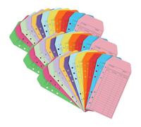 Healeved Buste per Contanti Colorate in Cartoncino Sigillo di Sicurezza, Set da 36 Pezzi A6 per Gestione Budget Aziendale, Deposito Ristorante e Banca, Riutilizzabili e Resistenti