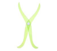 Healeved Calibro Strumento Preciso in Acrilico con Gambe Lunghe Curve per Misurazioni Interne ed Esterne di Argilla e Ceramica per Scultura e Modellazione