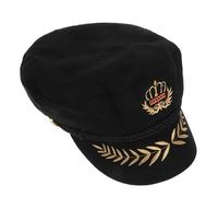 Healeved Cappello da e Portatile Nero Vintage in Leggero Design Decorativo Delicato, per Cosplay e Feste a Tema