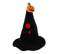 Healeved Cappello Strega Halloween per Adulti e Design Punta con Ampia Accessorio Cosplay Versatile per Feste Spettacoli e Foto