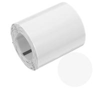 Healeved Carta Adesiva Termica Trasparente Continua per Etichette Fai da Te Stampabili di Etichette Adesive Termiche Compatibili con Stampanti