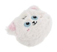 Healeved Cartoon Cat Plush Coin Purse Portamonete con Carte Protettivo per Adulti Portachiavi per Auricolari e Piccoli Oggetti