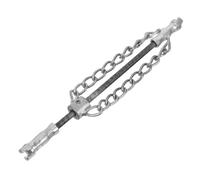 Healeved Catena di decalcificazione, 16 mm, flessibile per la pulizia dei tubi, in materiale robusto, con punta per trapano, per depositi di grasso e olio in casa e nell'industria