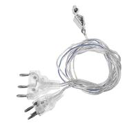 Healeved Cavo per Scherma Trasparente Morsetto Manuale per Foglio Filo Conduttivo Leggero e Resistente per e Sciabola Attrezzatura da Competizione e Allenamento