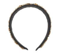 Healeved Cerchietto Capelli Donna Stile Barocco con Strass Scintillanti Fascia Leggera Metallo per Matrimoni e Occasioni Speciali