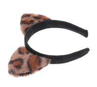 Healeved Cerchietto Materiale Confortevole Leopardate per Chioma Orecchie da Gatto in Peluche e Plastica e Design Ben Rifinito, per Feste e Festival