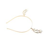 Healeved Cerchietto Natalizio Per in Metallo Renna Cerchietto Sposa Scintillanti e Copricapo Per Damigella d Onore Decorazioni Per Feste Corna Di Cervo