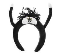 Healeved Cerchietto Orecchie Di Scimpanzé Di Peluche Per Halloween Cerchietto Per Accessori Per Carini Per Feste Di Natale