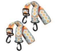 Healeved Cinghia Portatile per Scarponi da Sci Regolabile 90 CM Guinzaglio per Trasporto di Pattini da Ghiaccio Set 2 Pezzi Resistente e Leggero per Sport Invernali All’Aperto