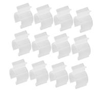 Healeved Clip Sicurezza per Pompe Cosmetiche in Plastica Anti-perdita, Set da 50 Pezzi per Flaconi Olio Struccante da Viaggio, Accessori per Dosatori e Pompe Shampoo, Pratici e Compatti