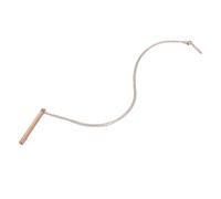 Healeved Collana Cineraria in Lega di Titanio Rosa Oro Ciondolo Cilindrico Contenitore per Cenere D’Osso e Profumo Ciondolo Commemorativo Elegante per Donne Gioiello Memoriale da