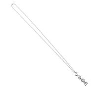 Healeved Collana Leggera e Antica in Metallo Argento Ciondolo Doppia Dna Incisione ad Alta Precisione 2 Pezzi per Uso Quotidiano e Conferenze