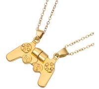 Healeved Collana per Coppie Regolabile in Lega Ciondolo Controller di Gioco Set di Collane Abbinate per Fidanzato e Fidanzata Gioielli Relazione e Idee Regalo per lui e lei