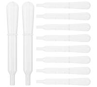 Healeved Contagocce Graduato Piccolo Pipetta e Flacone Set da 30 Pezzi Contagocce per Inchiostro Tatuaggi e Aerografo Precisione per Estrazione Liquidi Uso Artistico e Laboratorio