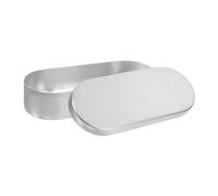 Healeved Contenitore Per La Pulizia Del Termometro in Alluminio, Scatola Porta Termometro Compatta e Durevole Per Uso Domestico e Sanitario, Organizer Multifunzione Per Accessori Medici