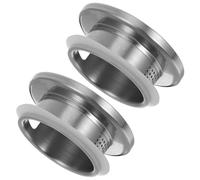 Healeved Coperchio per Brocca in Acciaio Inox 201 Foro Set 2 Pezzi Accessorio per Caraffa Domestica Filtrante Protezione Antipolvere per Uso Cucina e Bevande Fredde