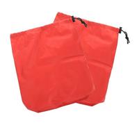 Healeved Copertura Antineve Specchietto Retrovisore Auto 2 Pezzi 33X27 CM 190t Rivestito Argento Rossa Protezione Antigelo per Suv e Veicoli Invernali