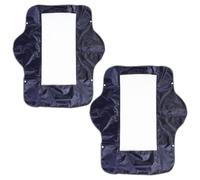 Healeved Copertura antipolvere per scooter elettrico da 2 pezzi: copertura impermeabile per pannello di controllo, protezione antipioggia per cruscotto scooter, protezione per manubrio 29,8"X