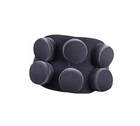 Healeved Copertura Porta per Moxibustione Ispessita Copertura Protettiva Portatile Scatola per Massaggi Grigio per Salone di Bellezza Domestico