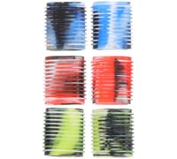 Healeved Coperture per Mulinello da Pesca in Gomma Antiscivolo 6 Pezzi Colorate Rosso Blu Verde Manicotti Impugnatura Sostitutivi Leggeri e Portatili per Accessori Pesca Professionali