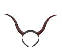 Healeved Corna Diavolo Gotica Riutilizzabile Per Halloween Accessori Per Capelli Da Strega Cerceggio Corna Per Donne Travestimento Da Demone Fascia Per Capelli