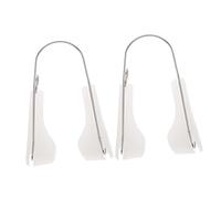 Healeved Correttore Del Naso Silicone Set 2 Pezzi Clip Modellante Per Ponte Nasale Piccolo Dispositivo Per Aumentare Naso Uso Quotidiano e Protuberanze