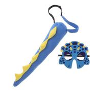 Healeved Costume Da Di Natale Costume Da Per Natale e Maschera Di Dress-up Dino-didler Blue