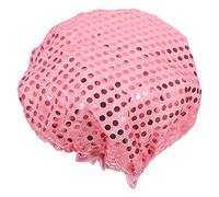 Healeved Cuffia da Doccia con Stampa di Paillettes Squisita Riutilizzabile per Le Donne Comoda Vestibilità per Ricci