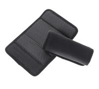 Healeved Cuscinetti Antiscivolo in Poliestere Nero per Maniglie Deambulatore e Accessori Esterni Riducono Affaticamento alle Mani, per Uso Quotidiano