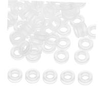 Healeved Cuscinetti in Silicone Protezione Ipoallergenica e Antiscivolo per Orecchini Clip 60 Pezzi Forma Rotonda, Leggeri per Sport e Viaggi