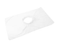 Healeved Cuscino Con Finestra Per Telo Massaggiante e Confortevole Copertura Per Lettino Spa e Salone Bianco