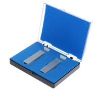 Healeved Cuvetta al Quarzo 10 MM Set 2 Pezzi per Spettrofotometria Cuvetta Ottica Trasparente per Analisi UV e Visibile Uso Laboratorio Lettura Accurata Micro