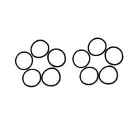 Healeved Data Elastici Per Chioma Neri Fascette e Corde Per Chioma Senza Cuciture Set Da 40 Pezzi Per Donne Codice Per Coda Di Cavallo e Acconciature Quotidiane