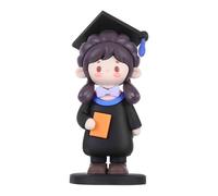 Healeved Decorazioni Scuola per Torte di Laurea in Pvc Topper Versatile e Dettagliato per Feste di Laurea e Bomboniere
