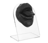 Healeved Di Lingua in Silicone Finto Per Piercing Espositore Flessibile Per Pratica Di Piercing Parti Del Corpo Realistiche Per Allenamento Al Tatuaggio Trucco