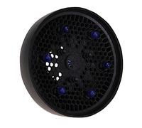 Healeved Diffusore Per Asciugacapelli Silicone Retrattile e Accessorio Per Phon Resistente Alle Alte Temperature e Facile Da Pulire Per Acconciature Professionali Casa Colore Nero