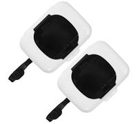 Healeved Dispenser portatile per salviettine riutilizzabili, 2 pezzi, per custodia da viaggio, compatibile con borse per pannolini, passeggini, design conveniente