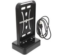 Healeved Dispositivo Contapassi Automatico per Smartphone 65 Pollici Stepper Telefono Silenzioso Supporto Base USB Agitatore Oscillante per Conteggio Passi e Donazione