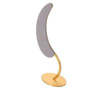 Healeved Espositore per Orecchini a Lama Curva in Metallo Rivestimento in Microfibra, Supporto Multistrato Elegante e Pratico per Cura Sicura dei Gioielli a Casa e Negozio