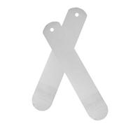 Healeved Espositori per Calzini in Alluminio 2 Pezzi Inserti Modellanti 8X50 CM per Mantenere la Forma e L’Ordine Pannelli Porta Calzini per Sportivi e Uso Quotidiano